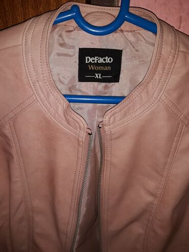 Ostale jakne, kaputi, prsluci: Jakna od eko koze na cibzar, roze boje. XL. Placanje unapred post — 3