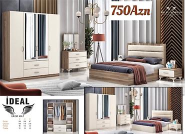 Yataq otağı dəstləri: İkinəfərlik çarpayı, Dolab, Termo, Tumba, Yeni -da lalafo.az — 25 Yataq otağı dəstləri: İkinəfərlik çarpayı, Dolab, Termo, Tumba, Yeni — 25