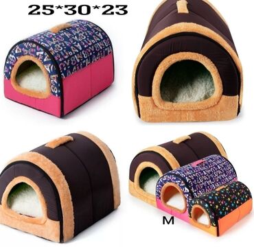 дом для котов: Сумка+ теплый домик+ переноска с подушкой внутри сверху ручка