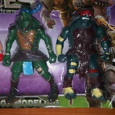 nerf puska: NINDZA KORNJACE I KRANG SET OD 5 FIGURA NOV TNMT AKCIJA | Cene nisu — 8