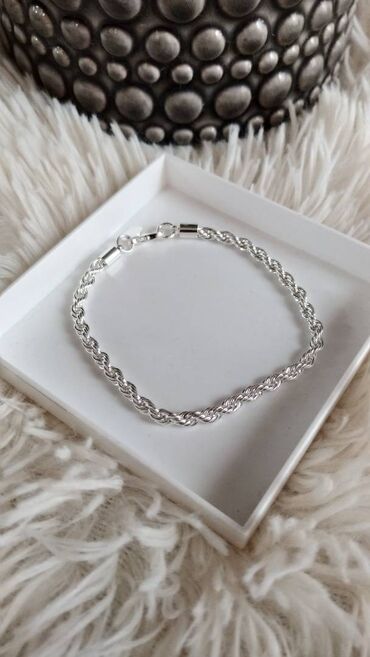 teksas suknje novi pazar: Chain bracelet, Material: Silver