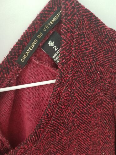 Haljine: Maison Scotch M, bоја - Crvena, Poslovni, Dugih rukava — 2