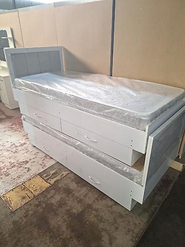 bunk bed: Односпальная кровать, Новый, С ящиком для хранения, длина - 200 см — 6