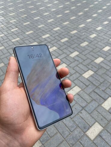 Samsung: Samsung Galaxy A53 5G, 256 GB, rəng - Ağ, Barmaq izi