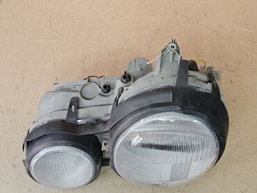 Передние фары: Передняя левая фара Mercedes-Benz 1998 г., Б/у, Аналог, Германия — 6