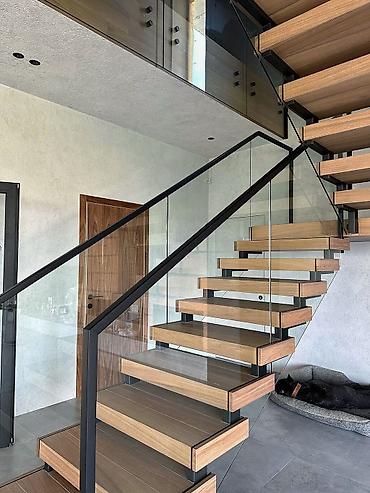 Готовые перила: Готовые перила, Материал: Стекло, Для балкона, Новый — 5