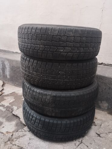 Шины: Шины 185 / 65 / R 15, Зима, Б/у, Комплект, Легковые, Bridgestone