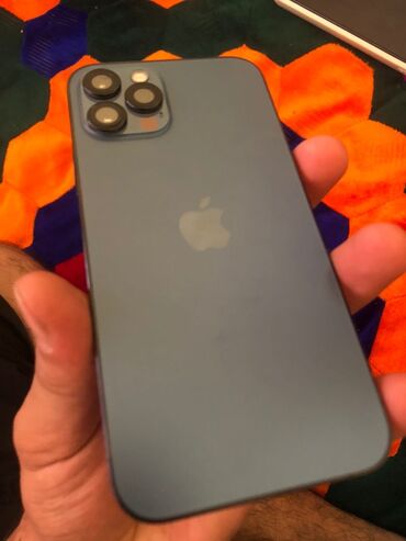 чехол б у: IPhone 12 Pro Max, 128 ГБ, Pacific Blue, 78 %