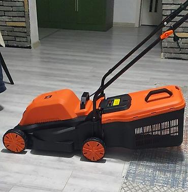ot biçen maşın: Elektrik çəmən biçən maşın 4 defe istifade olunub - Rəng — 1