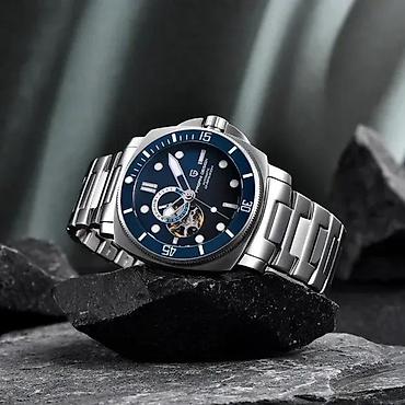 Ručni satovi: PAGANI DESIGN PD-1736 -Plava- Seiko Automatik mehanizam Potpuno nov — 2
