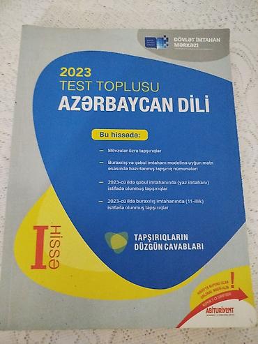 Məhsul: “Azərbaycan dili – 2023 Test Toplusu”, I hissə
