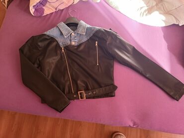 crna teksas jakna: Jakna S (EU 36), bоја - Crna