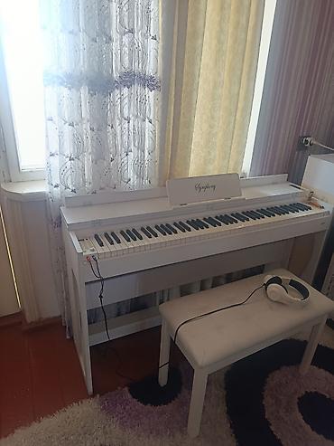 səs platası: Rəqəmsal pianino – Symphony (ağ rəng) - 88 klavişli tam ölçülü — 1