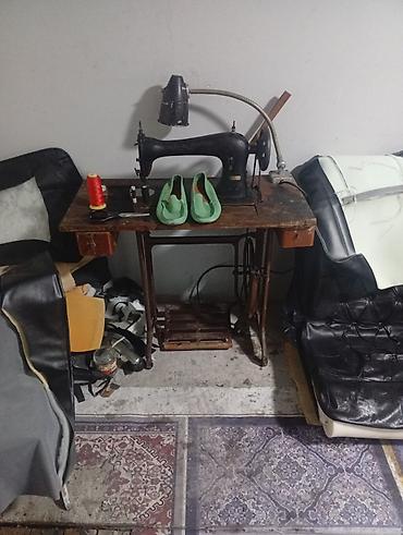İdman və hobbi: Ayaqqabı və dərzi işləri üçün mexaniki tikiş maşını – 16K33 model - — 2