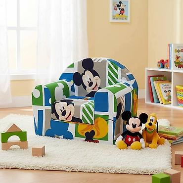 Foteljice: 🌈BAMBI foteljica 🪑Dimenzije:55×45 cm ✨ Sedeći deo: 30×30 cm 🛏️ — 10