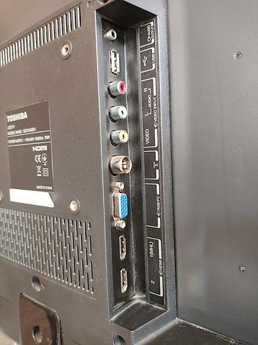 TV və video: İşlənmiş Televizor Toshiba LED ekran 32" — 4