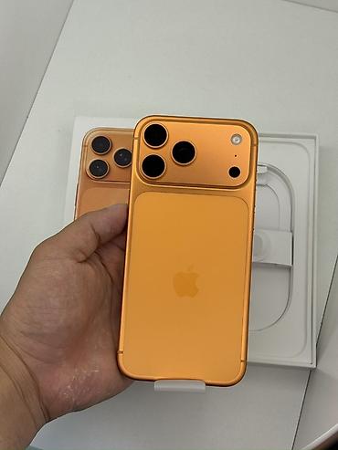 IPhone 17 Pro Max, Б/у, 512 ГБ, Оранжевый, Коробка, 100 % — 2
