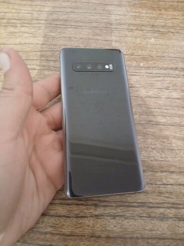 samsung s7582: Samsung Galaxy S10 5G, 128 GB, rəng - Qara, Barmaq izi, İki sim kartlı