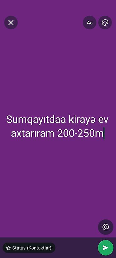 ilkin ödənişsiz evlər 2022: Axtarış: Sumqayıtda kirayə ev - Büdcə: 200–250 AZN/ay - Tələblər — 1