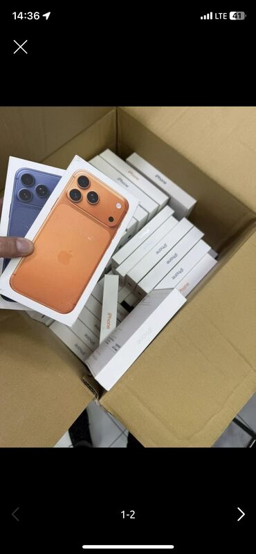 аренда морозильников бишкек: IPhone 17 Pro Max, Жаңы, 512 ГБ, Кабель, 100 %