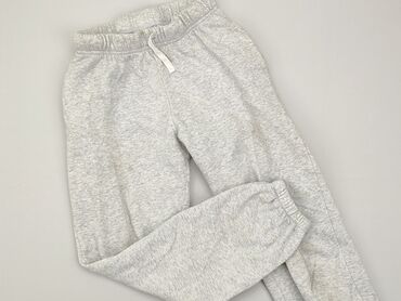 włoskie spodnie dresowe: Sweatpants, H&M, 10 years, 134/140, condition - Fair