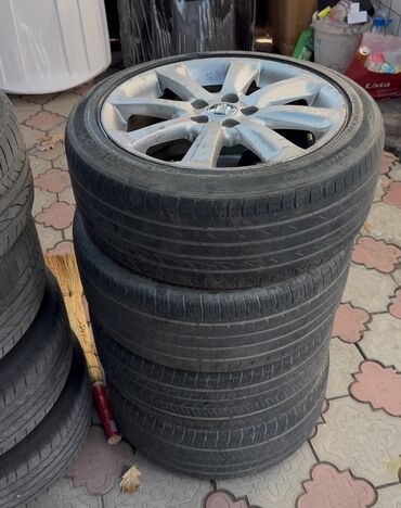 купить диск на 16: Дөңгөлөктөр монтажда 225 / 50 / R 18, Жай, Колдонулган, Комплект, Жеңил унаалар, Куйма, тешиктери - 5