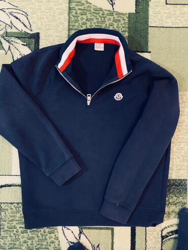 полузамок поло мужской: Продаю полу замок От бренда MONCLER Размер М Цвет темно синий
