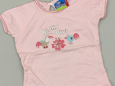 bluzka góralska z haftem: T-shirt, Topolino, 6-9 months, condition - Very good