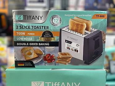 sandwich maker: Тостер TiffANY TF-668 - На 2 ломтика - Мощность 700 Вт - Тихая работа — 1
