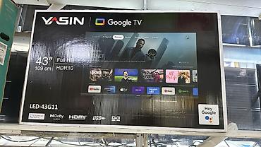 Телевизоры: Телевизор Ясин 43G11 Андроид гарантия 3 года, доставка установка — 31