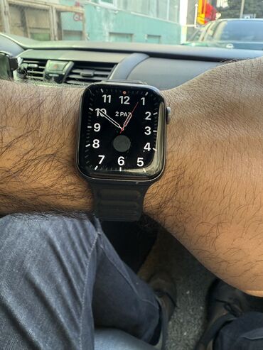 Smart saatlar: İşlənmiş, Smart saat, Apple, Sensor ekran, rəng - Qara