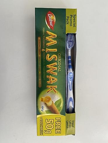 комтер: Набор Dabur Miswak – травяная зубная паста с экстрактом мисвака + — 1