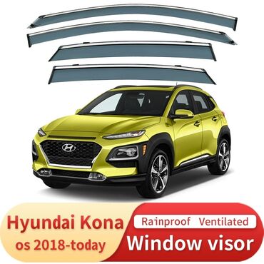 Ветровики и мухобойки: Ветровики на окна Hyundai, 2024 г., Новый, Самовывоз, Бесплатная доставка, Платная доставка