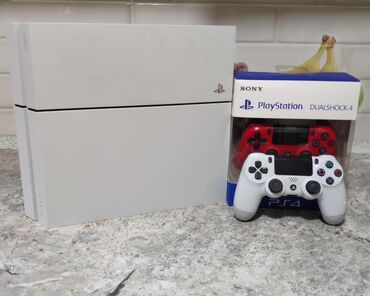 sony playstation 4 цена в бишкеке: PlayStation 4 Fat 1000 GB. Приставка последней третьей ревизии