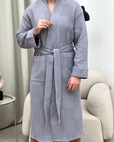 Другая мужская одежда: Вафельный халат Все размеры в наличии Рынок Орто-Сай «Оберон» — 10