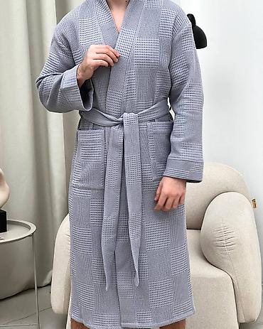 Спортивные костюмы: Вафельный халат оптом и в розницу Все размеры есть 100%хлопок мягкие — 4