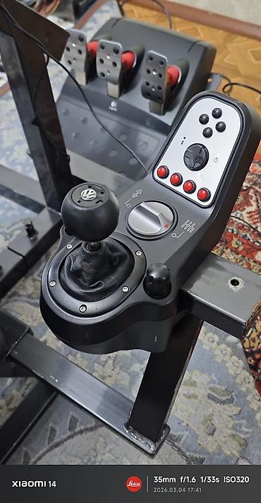 Рули: Готовый симрейсинг на базе - Logitech G25 КПП Logitech G25 — 6
