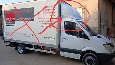 от спринтера: Продаётся спойлер обтекатель кабины на спринтер рекс и гидроборт — 1