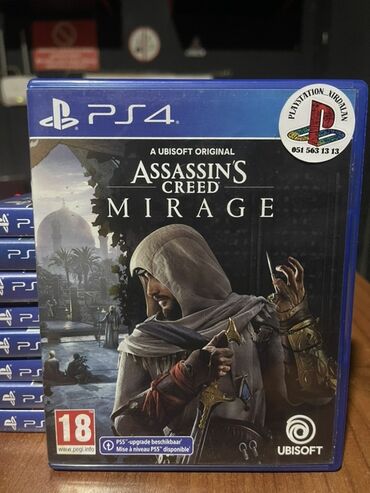 PS4 (Sony Playstation 4): PS4 üçün Ubisoft tərəfindən istehsal olunmuş Assassin's Creed Mirage