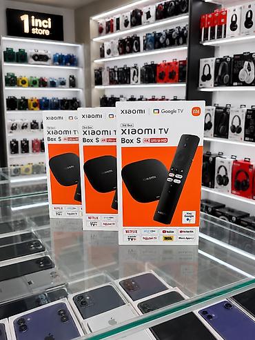 xiaomi netbook: Xiaomi TV Box S (3rd Gen) – Google TV ilə 4K Ultra HD media pleyer — 1