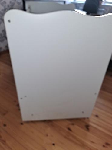 Beşiklər: Ağ rəngli beşik/qolçalı uşaq çarpayısı - Material: ağ laminat/MDF — 5