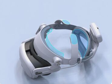 виар очки с джойстиками: Ремешок для Meta Quest 3 (мета куест 3) Elite с аккумулятором 5000 мА