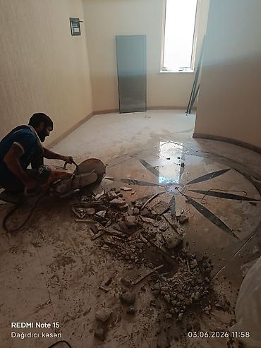 karotçu: Beton kəsmə xidməti - Divar, döşəmə və tavanlarda dəqiq və səliqəli — 1