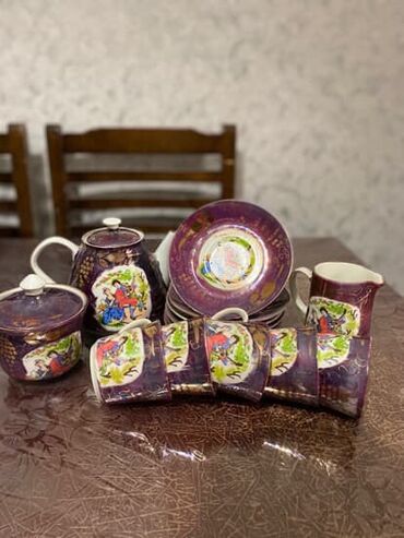 servi: Çay dəsti, 6 nəfərlik