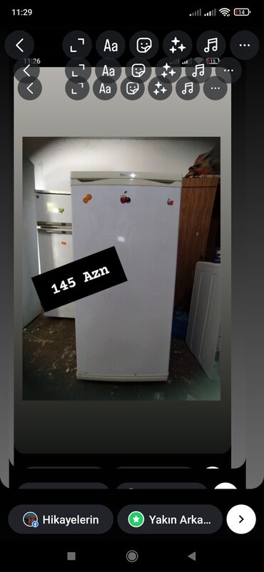 Yemək hazırlamaq üçün texnika: 2 qapılı Indesit Soyuducu Satılır, rəng - Ağ