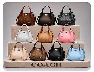 Torbe: Coach New York crossbody torba – New Collection - Model: kompaktna — 12