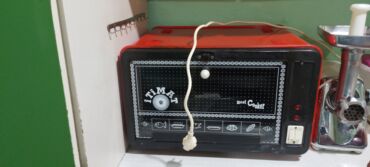 bişirmə sobası: Duxovka Itimat, Elektrik, rəng - Qırmızı, Ayrıca dayanan