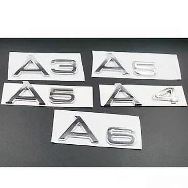 Auto delovi, gume i tjuning: Znak Audi 3.0 tdi - samolepljiv. Samolepljiva oznaka 3.0 tdi kao sa — 8