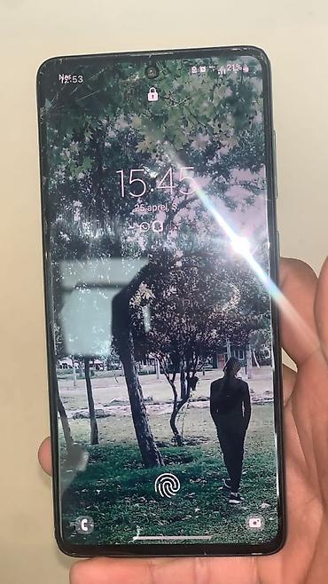 mini 6 ipad: Samsung Galaxy A52 5G, 128 GB, rəng - Mavi, Barmaq izi — 1