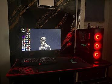 Игровой компьютерный комплект с подсветкой Состав: - Системный блок в
